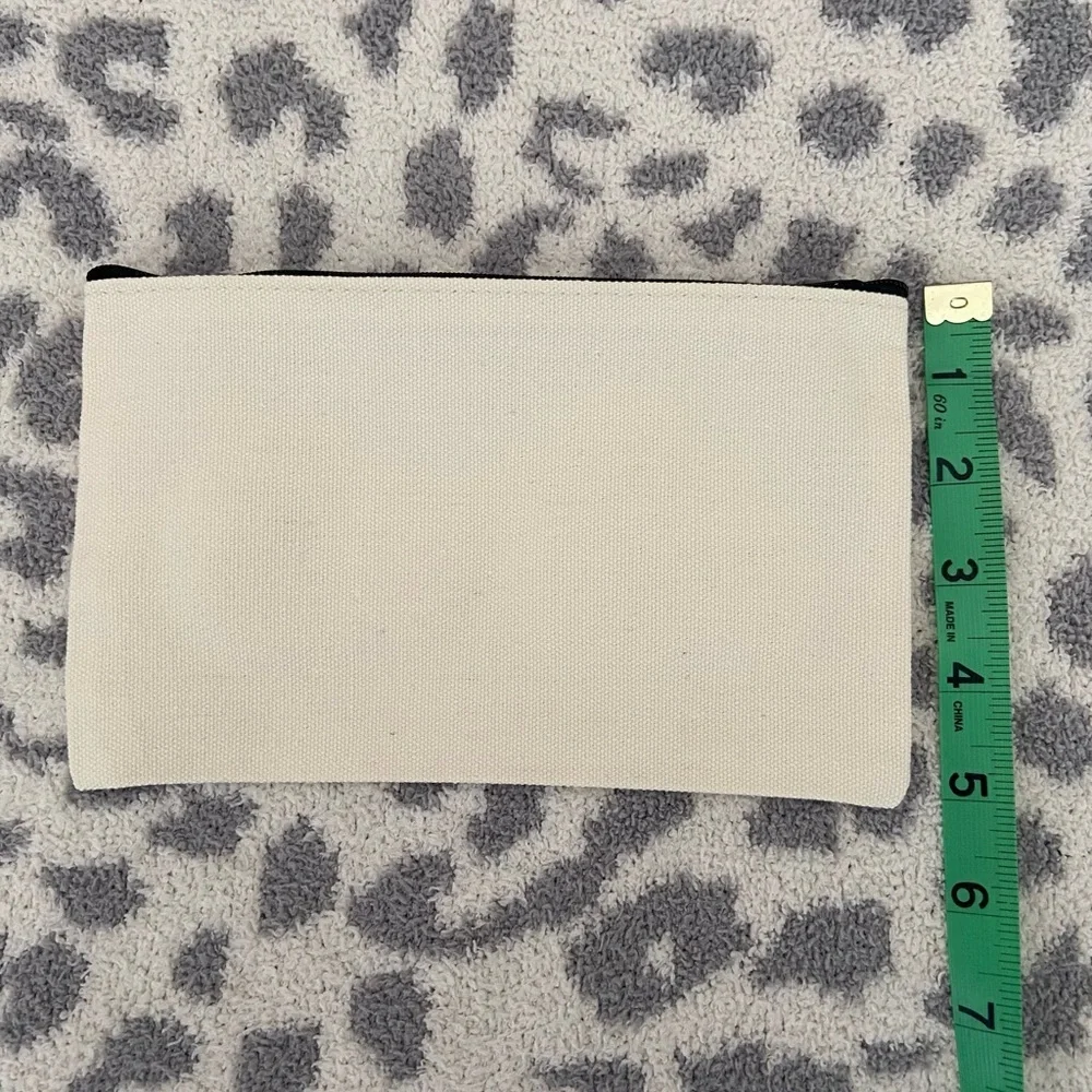 HANDMADE COSMETICS BAG WITH ‘SCREAM’ PATCH